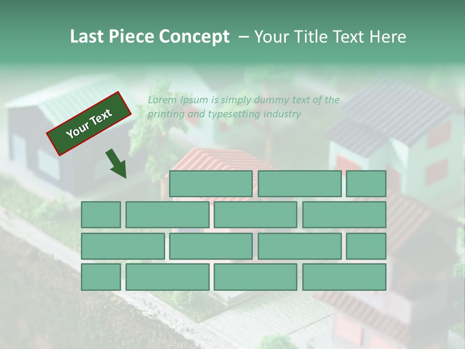 Dwell Miniature Toy PowerPoint Template