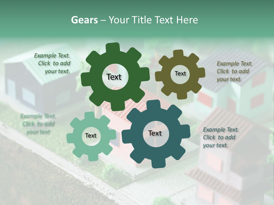 Dwell Miniature Toy PowerPoint Template