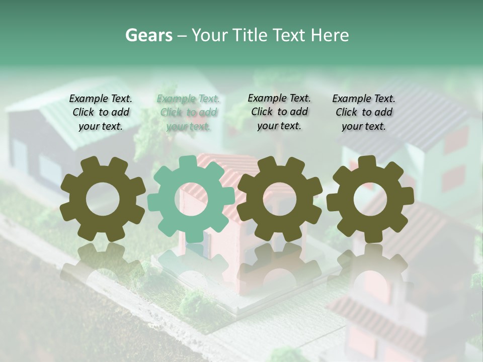 Dwell Miniature Toy PowerPoint Template