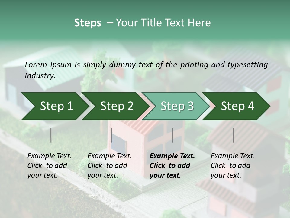 Dwell Miniature Toy PowerPoint Template