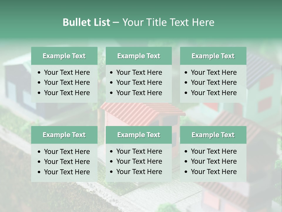 Dwell Miniature Toy PowerPoint Template