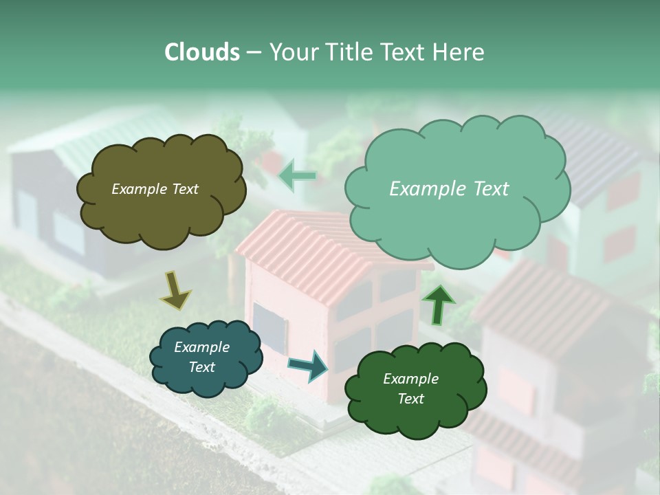 Dwell Miniature Toy PowerPoint Template