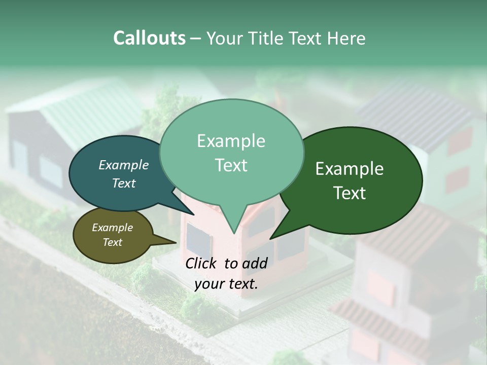 Dwell Miniature Toy PowerPoint Template