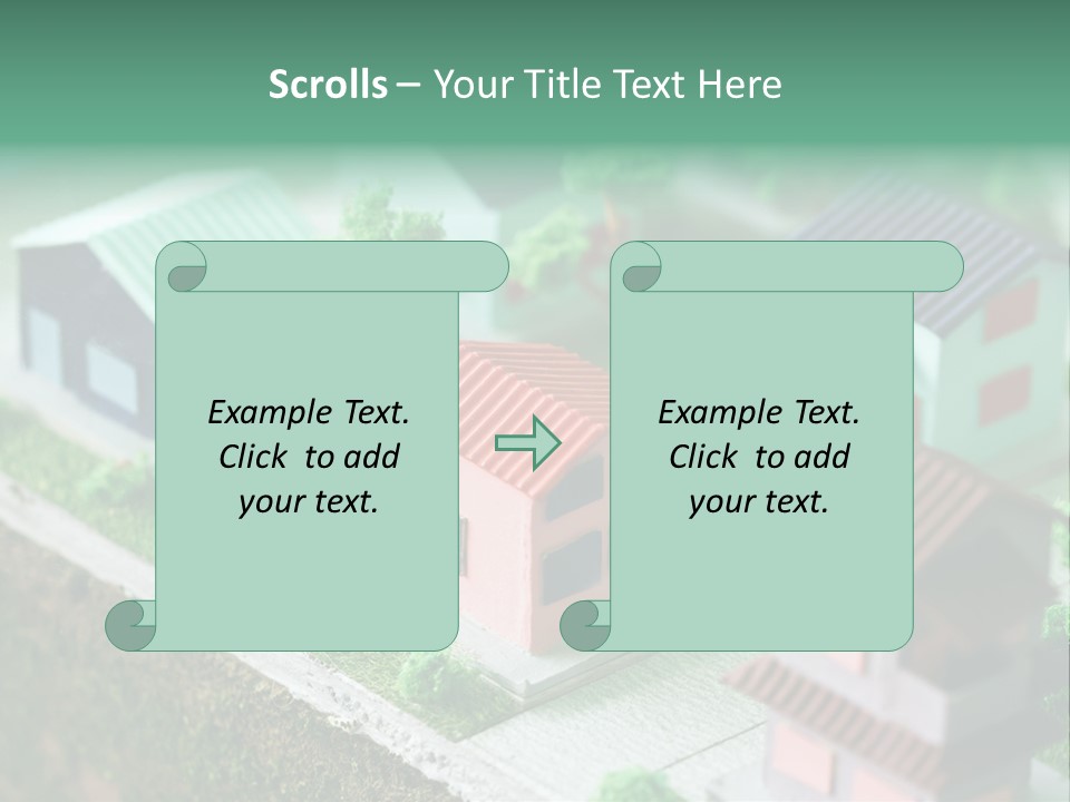 Dwell Miniature Toy PowerPoint Template