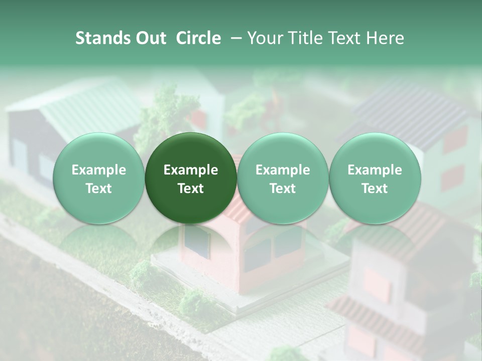 Dwell Miniature Toy PowerPoint Template