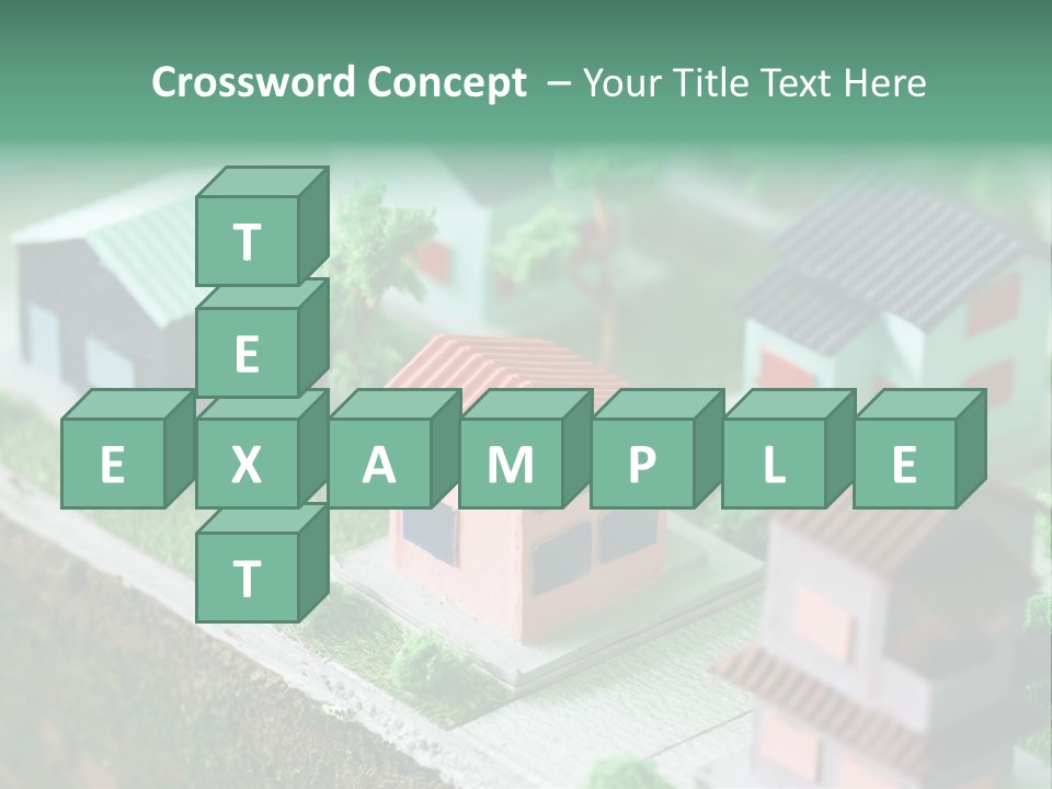 Dwell Miniature Toy PowerPoint Template