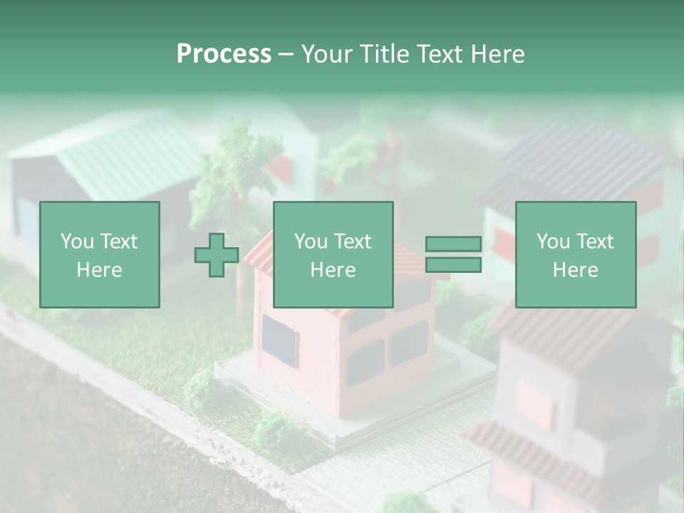 Dwell Miniature Toy PowerPoint Template