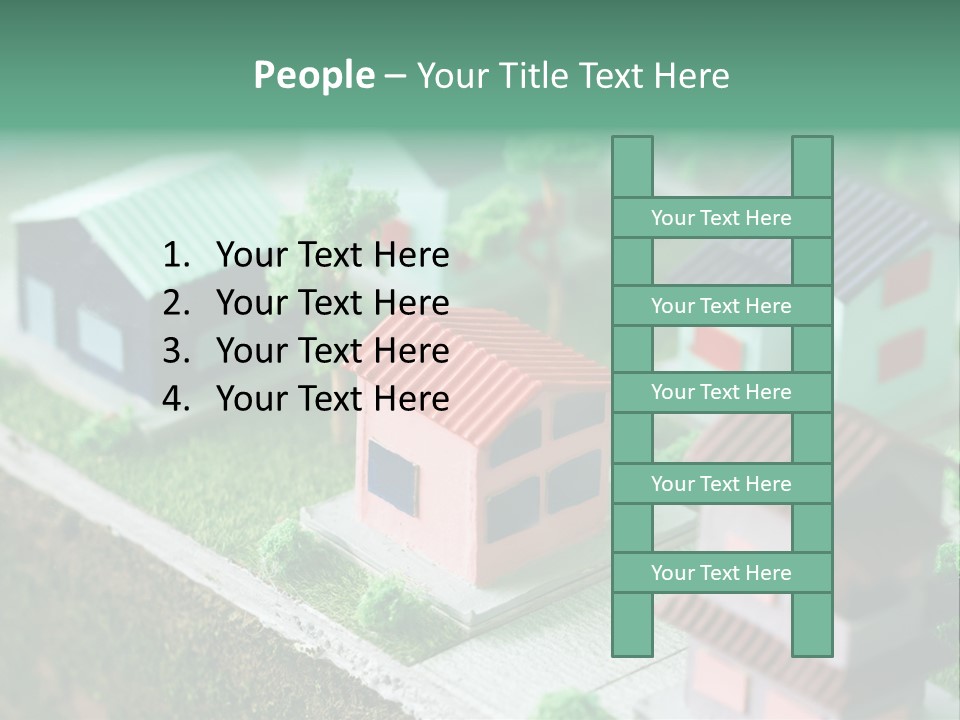 Dwell Miniature Toy PowerPoint Template