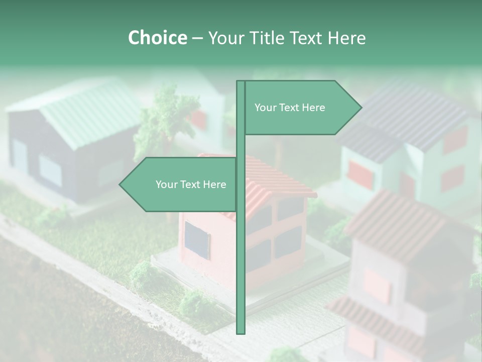 Dwell Miniature Toy PowerPoint Template