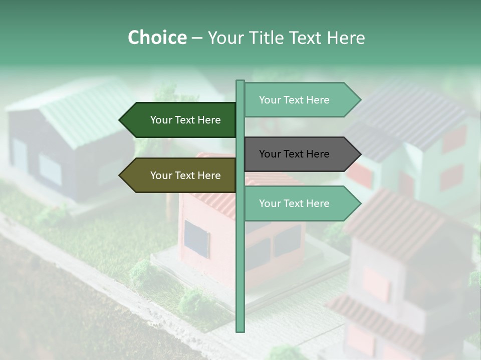 Dwell Miniature Toy PowerPoint Template