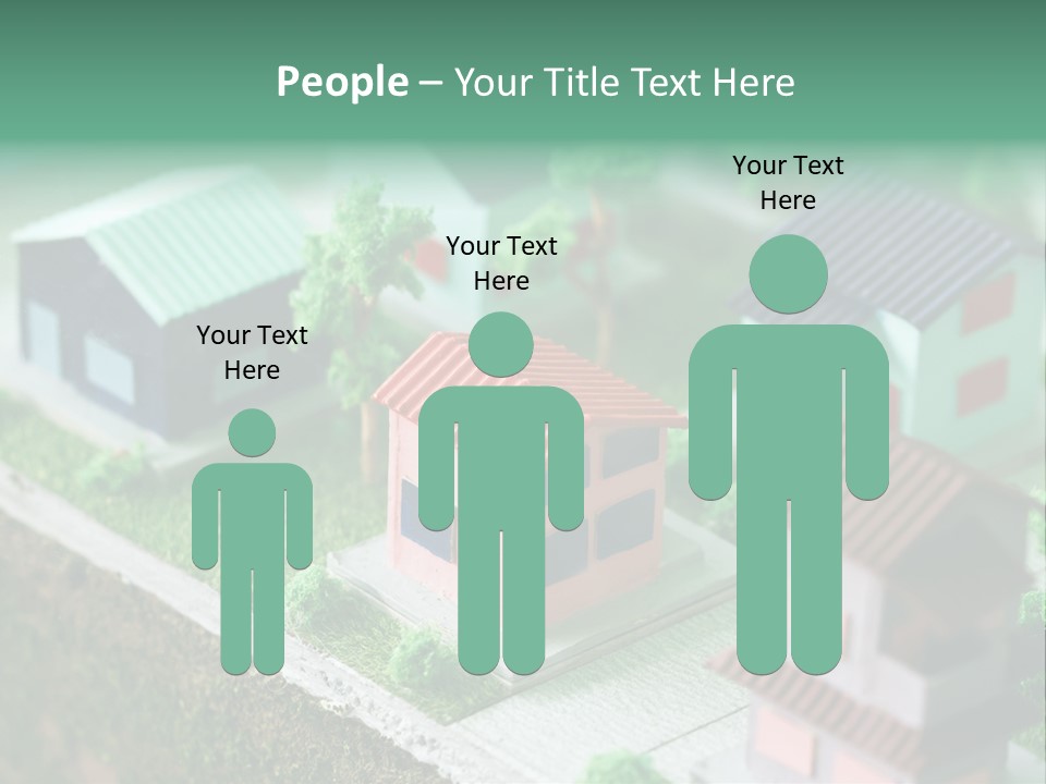Dwell Miniature Toy PowerPoint Template
