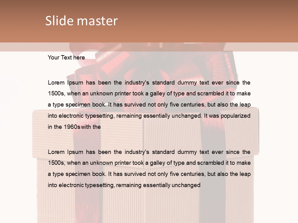 Herbal Aroma Mint Chewinggum PowerPoint Template