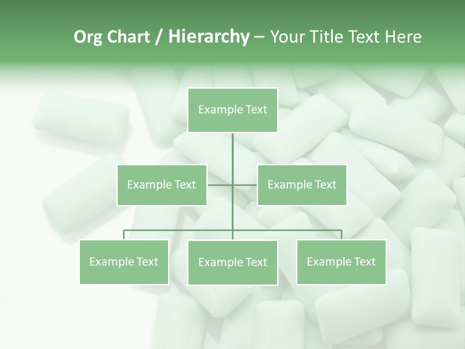 Herbal Aroma Mint Chewinggum PowerPoint Template
