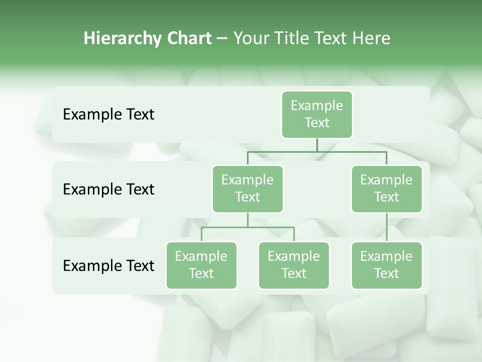 Herbal Aroma Mint Chewinggum PowerPoint Template