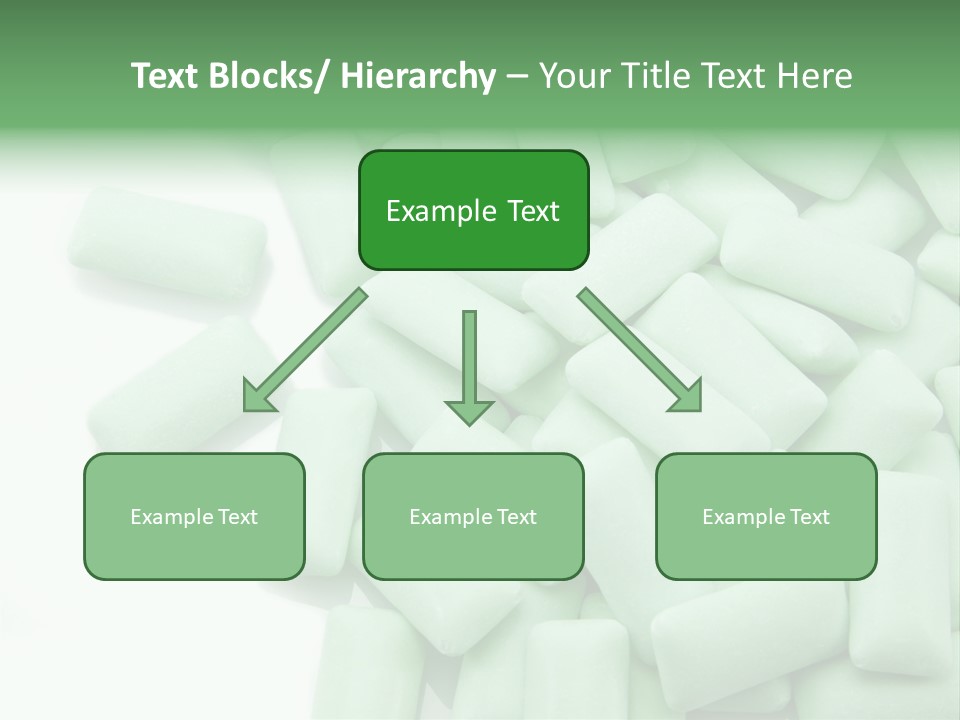 Herbal Aroma Mint Chewinggum PowerPoint Template