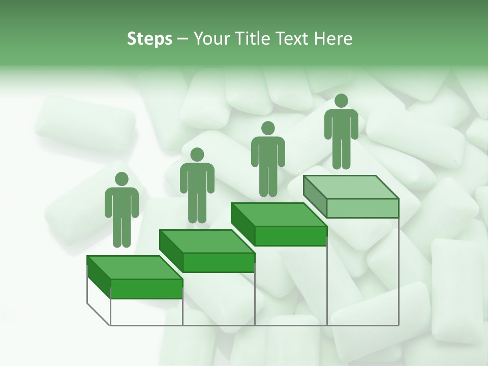 Herbal Aroma Mint Chewinggum PowerPoint Template