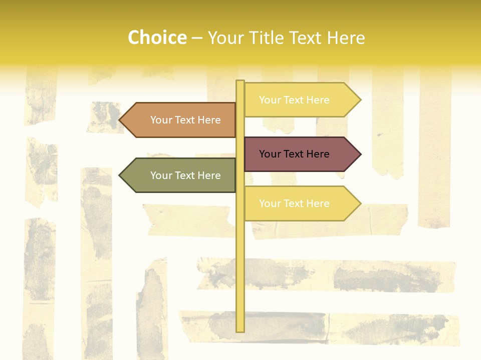 Surface Tape Packaging PowerPoint Template