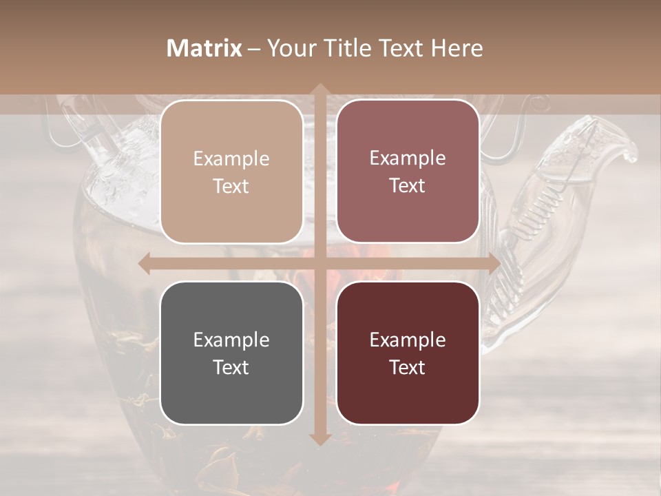 Blossom Herbal Decoration PowerPoint Template