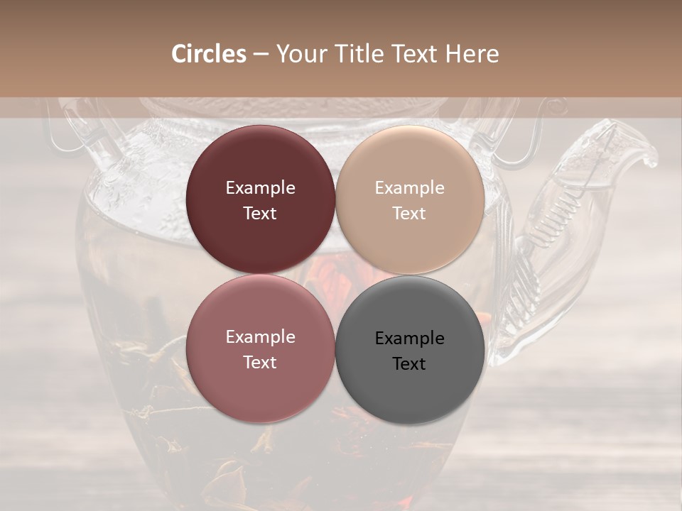 Blossom Herbal Decoration PowerPoint Template