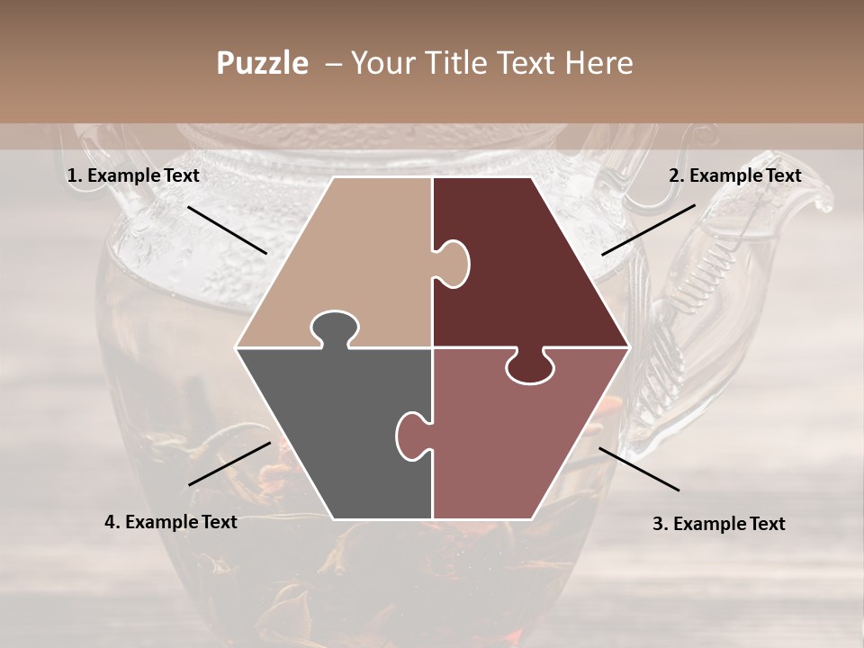 Blossom Herbal Decoration PowerPoint Template