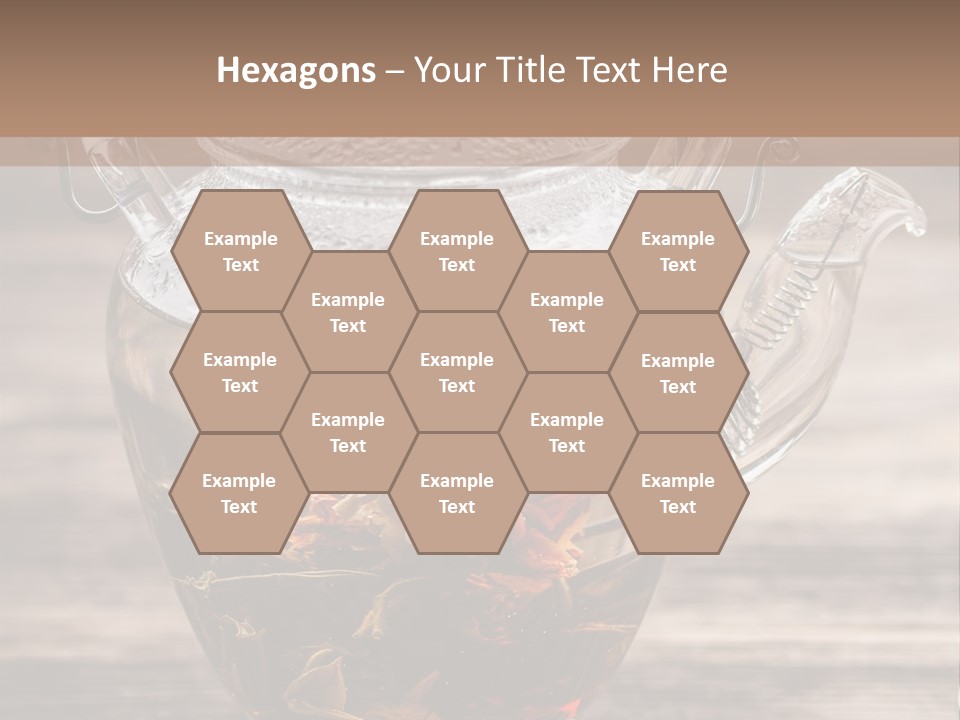 Blossom Herbal Decoration PowerPoint Template