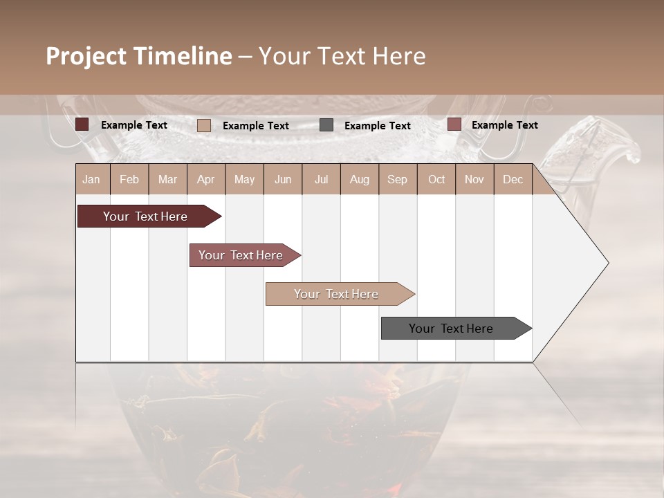 Blossom Herbal Decoration PowerPoint Template