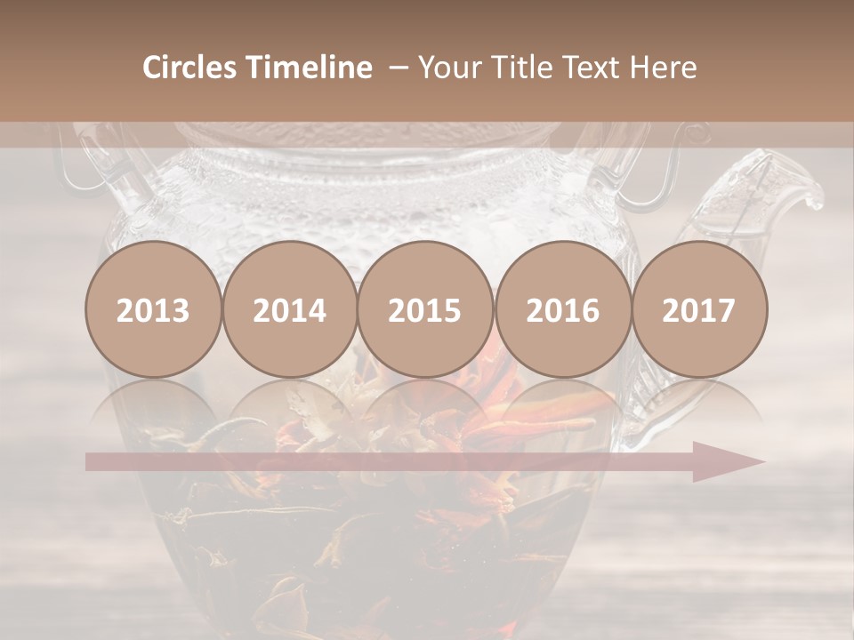 Blossom Herbal Decoration PowerPoint Template