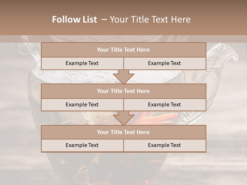 Blossom Herbal Decoration PowerPoint Template
