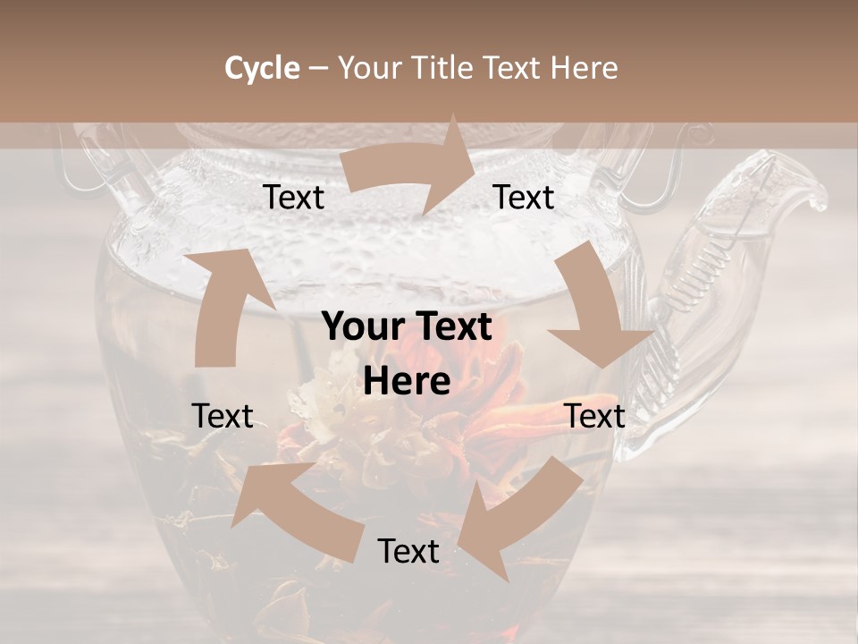 Blossom Herbal Decoration PowerPoint Template