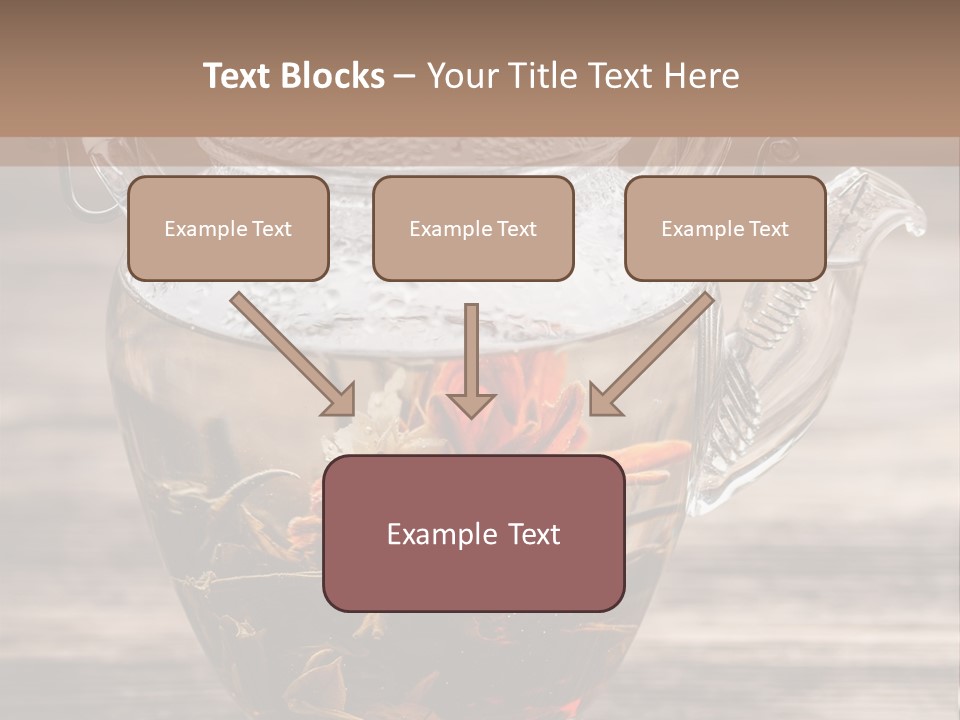 Blossom Herbal Decoration PowerPoint Template