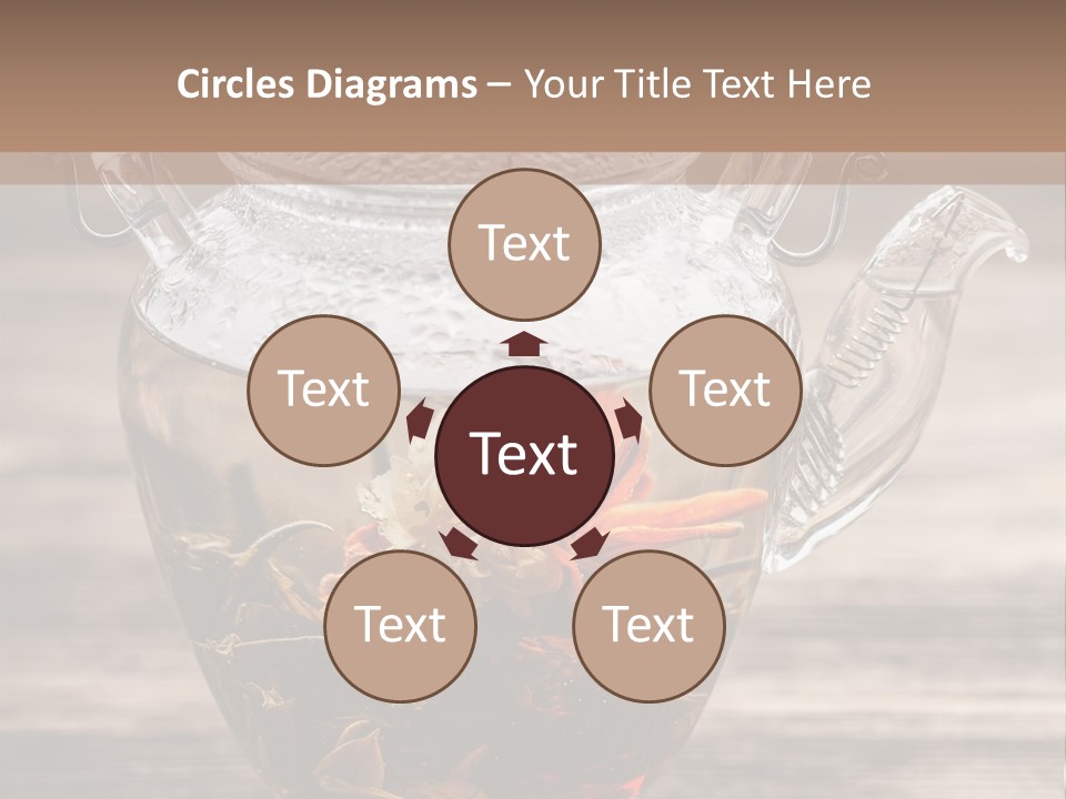 Blossom Herbal Decoration PowerPoint Template