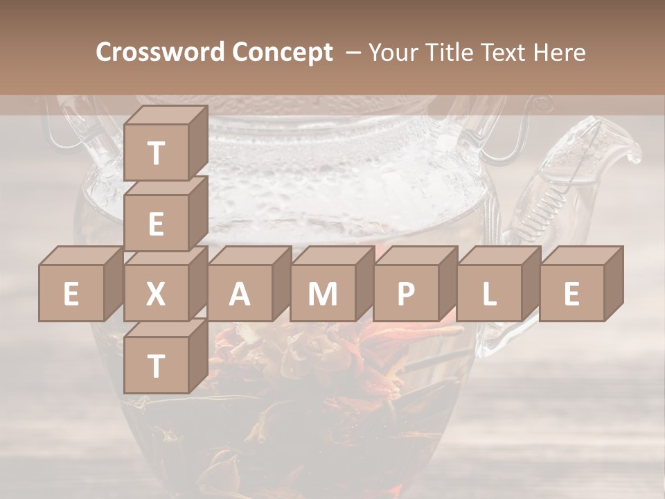 Blossom Herbal Decoration PowerPoint Template
