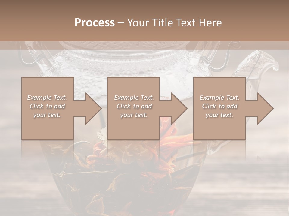 Blossom Herbal Decoration PowerPoint Template
