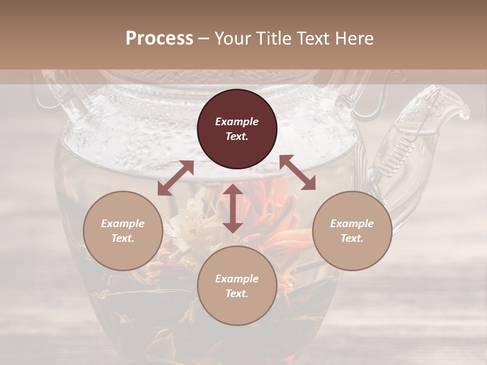 Blossom Herbal Decoration PowerPoint Template