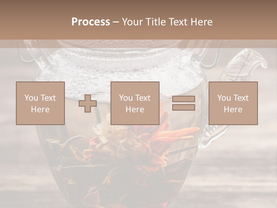Blossom Herbal Decoration PowerPoint Template