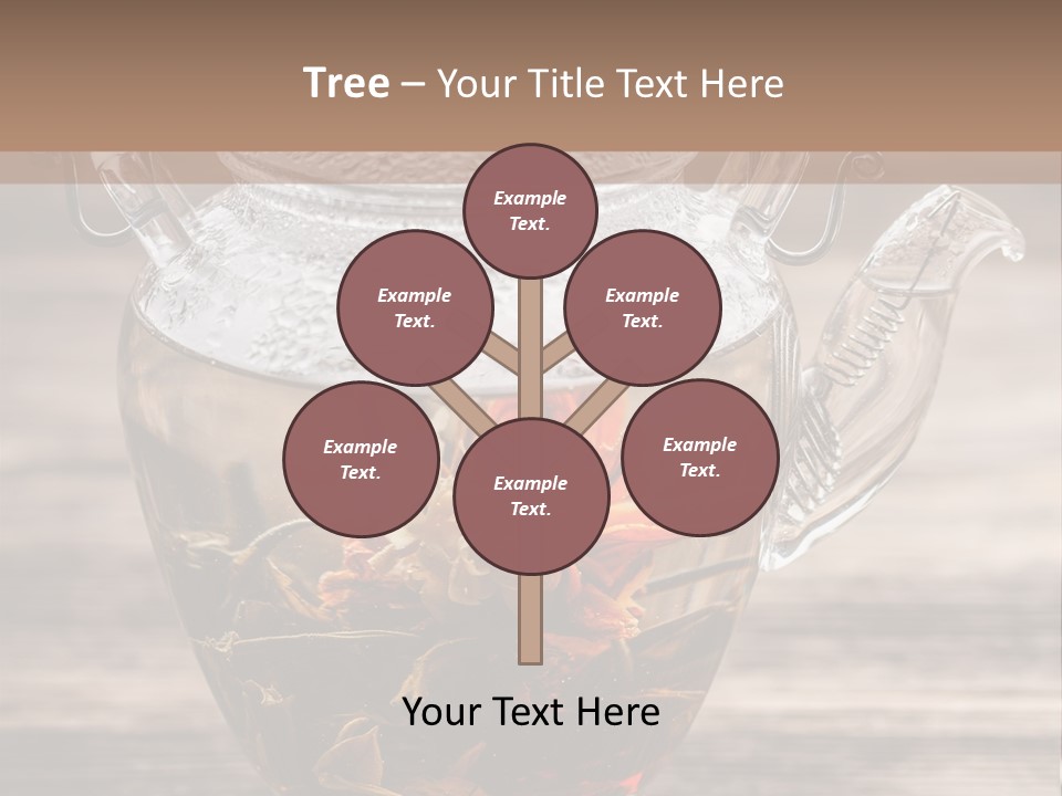 Blossom Herbal Decoration PowerPoint Template