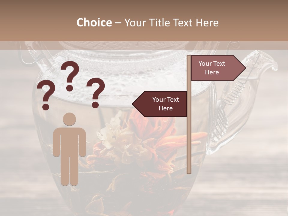 Blossom Herbal Decoration PowerPoint Template
