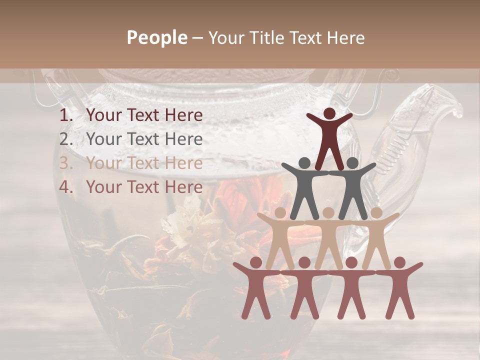 Blossom Herbal Decoration PowerPoint Template