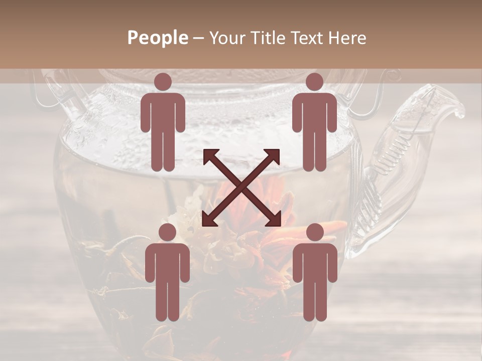 Blossom Herbal Decoration PowerPoint Template