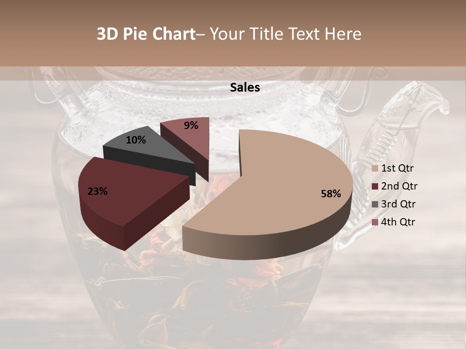 Blossom Herbal Decoration PowerPoint Template