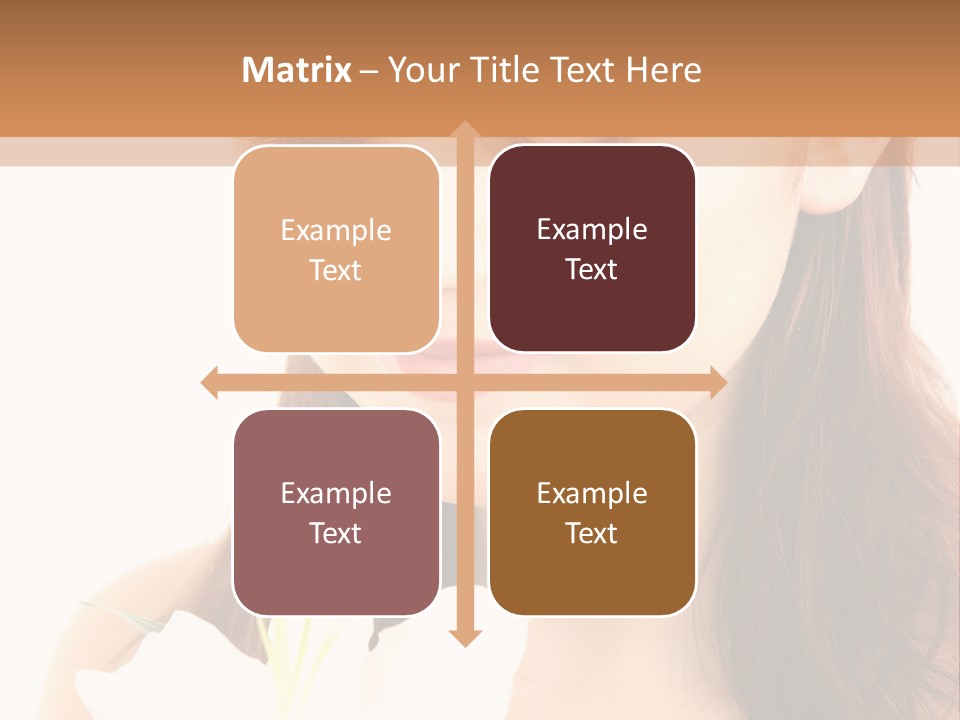 Sexy Make Manicure PowerPoint Template