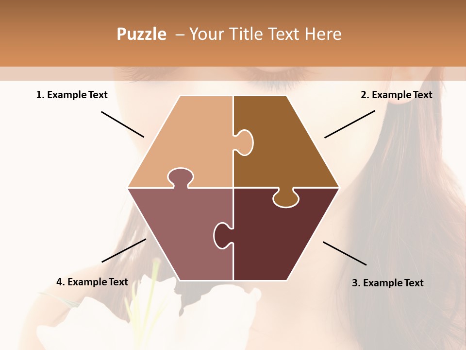 Sexy Make Manicure PowerPoint Template