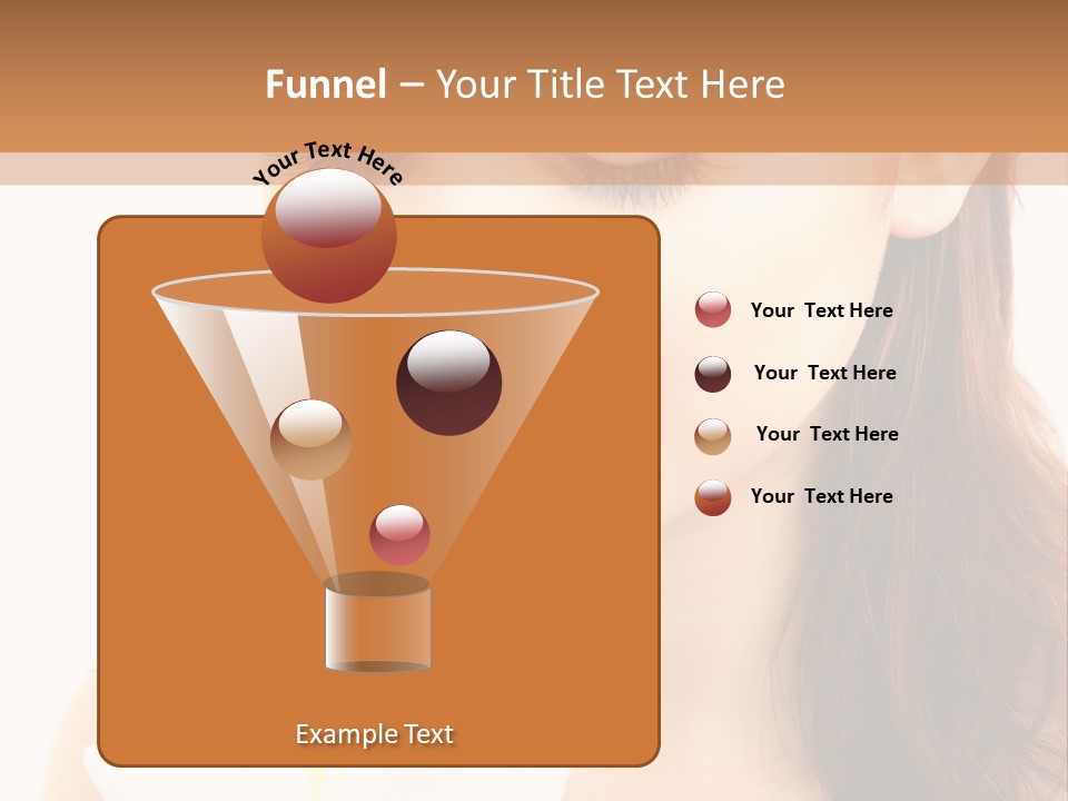 Sexy Make Manicure PowerPoint Template