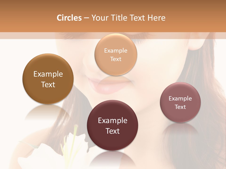 Sexy Make Manicure PowerPoint Template