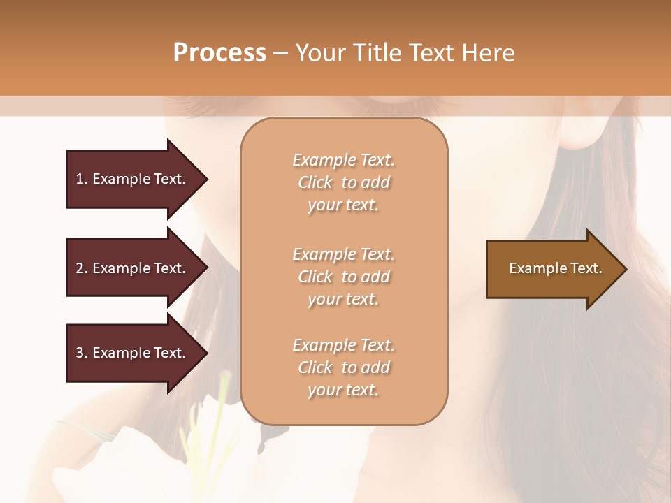 Sexy Make Manicure PowerPoint Template