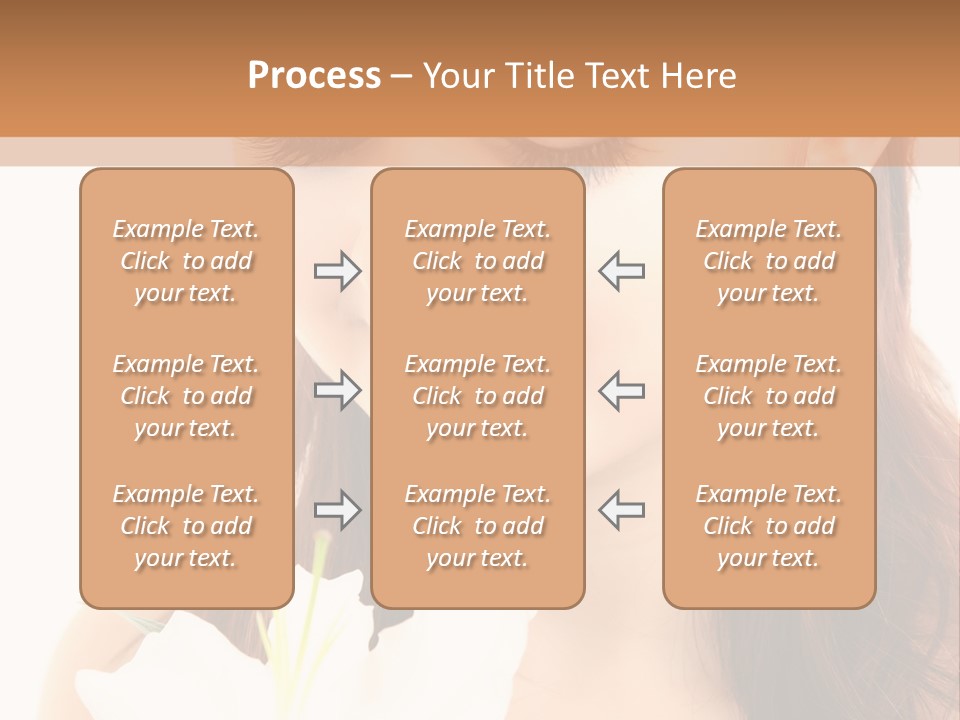 Sexy Make Manicure PowerPoint Template