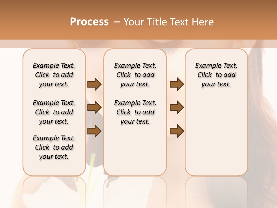 Sexy Make Manicure PowerPoint Template