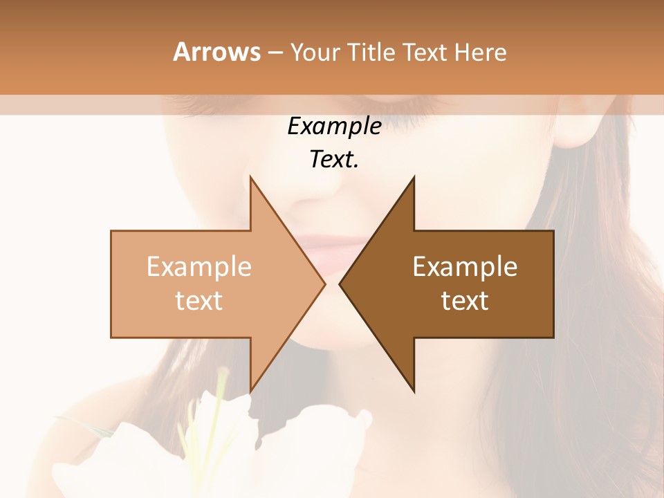 Sexy Make Manicure PowerPoint Template
