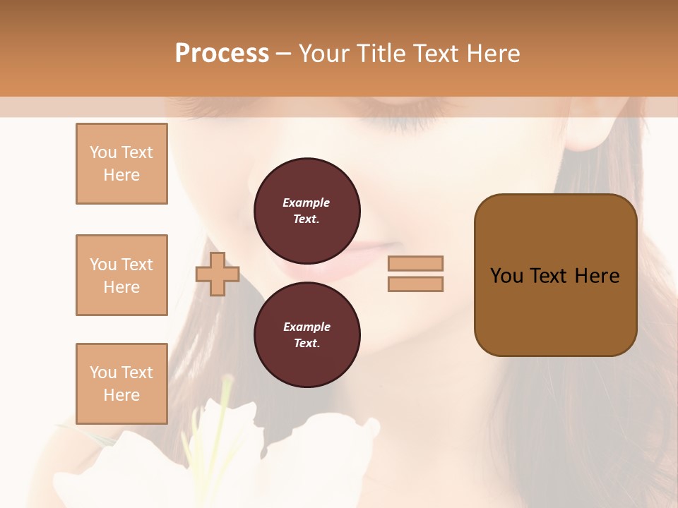 Sexy Make Manicure PowerPoint Template