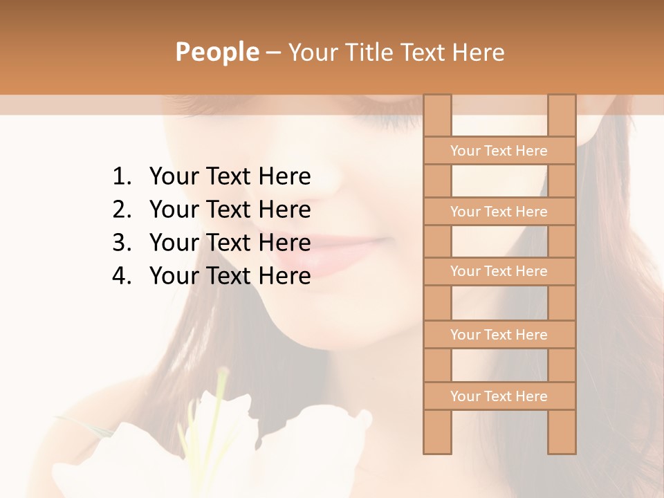 Sexy Make Manicure PowerPoint Template